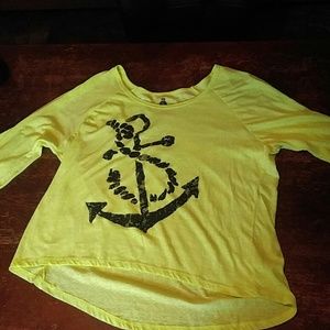 Anchor quarter sleeve shirt