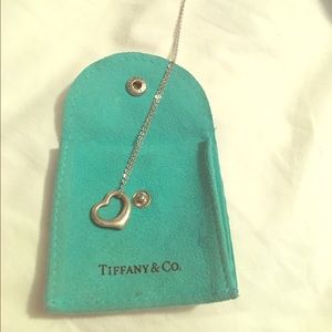 Tiffany & co heart necklace
