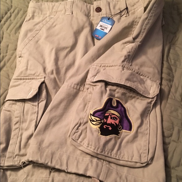 NWT ECU pirates cargo shorts