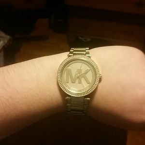 Michael Kors gold watch