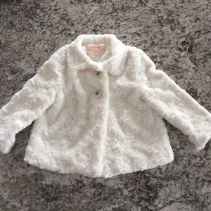 OshKosh Genuine Kids 3T lined "fur" coat