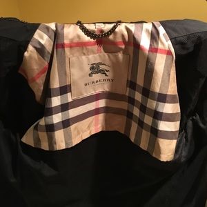 Burberry raincoat