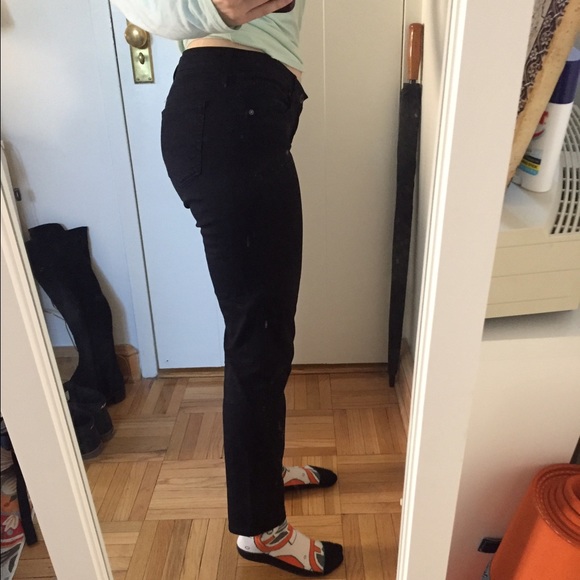 AG Super soft Stevie Slim Straight ankle, black