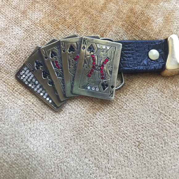 Belt cards buckle for casino name cirone main image 4