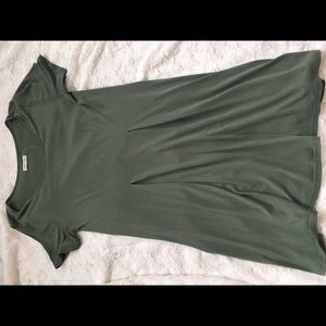 Urban outfitters green tee dress