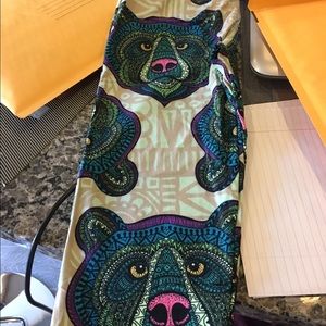 Lularoe OS Mosaic Bears.