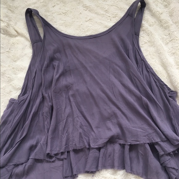 Free people sheer trapeze tank