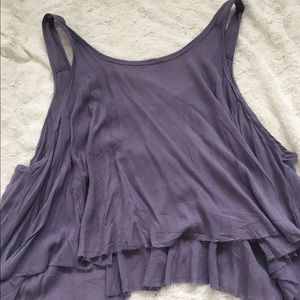 Free people sheer trapeze tank