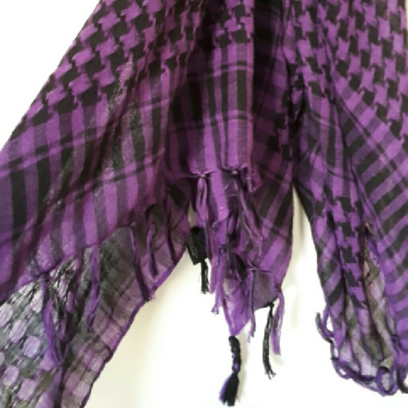 Buffalo check scarf