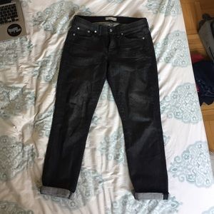 Madewell Black Slimboy Jeans