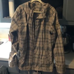 Timberland XL plaid Jacket. NEW, Neverworn
