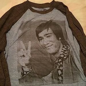 Bruce Lee Baseball-Tee **Never Worn**
