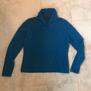 Super soft turquoise cashmere sweater