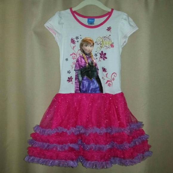 Disney Frozen Anna Dress - size 5