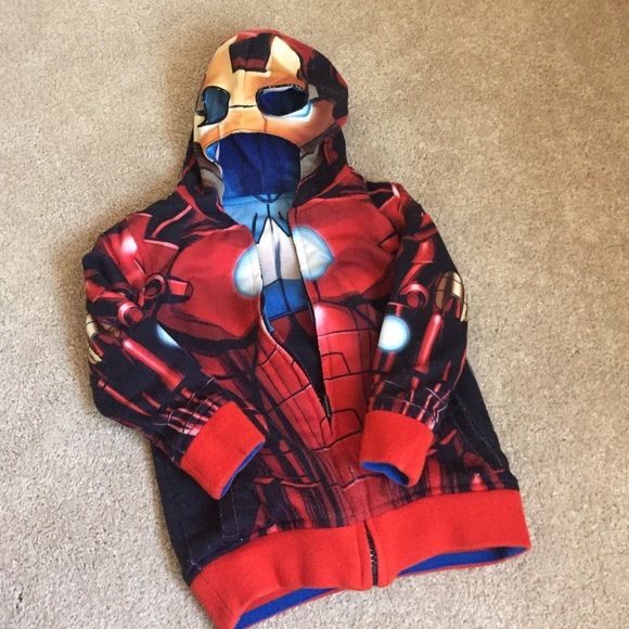 Reversible avengers sweatshirt