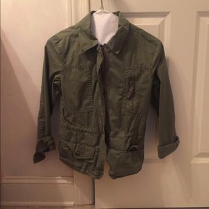 olive green cargo jacket