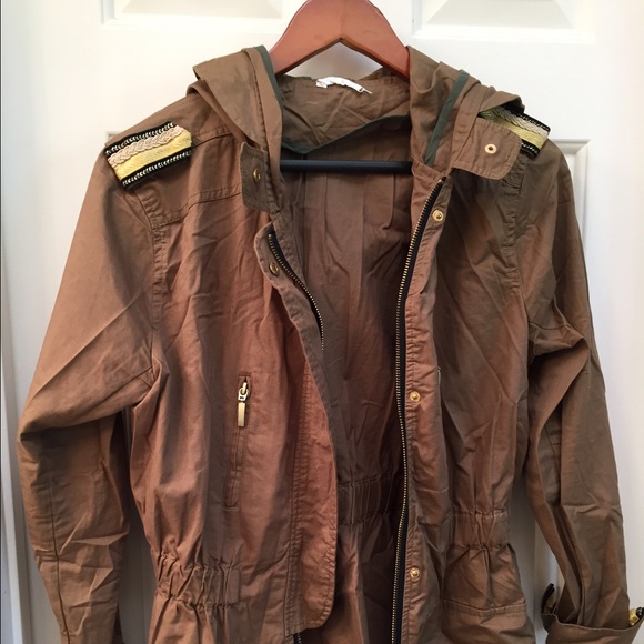 Army green jacket