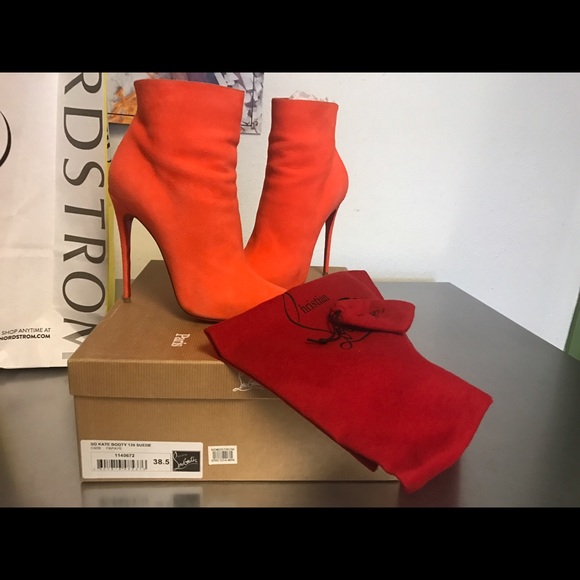 SO KATE BOOTY 120 SUEDE SZ 38.5 AUTHENTIC!!!! - Picture 2 of 3