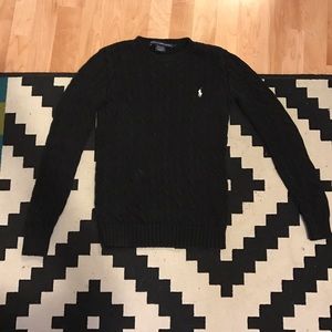 Black Ralph Lauren Crewneck Sweater