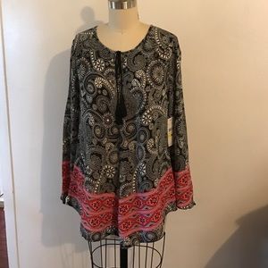 Woven Blouse in Georgette