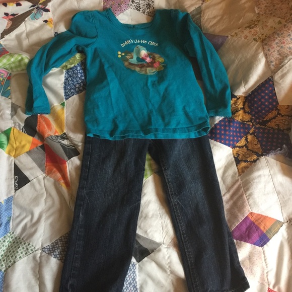 Jeans and shirt
