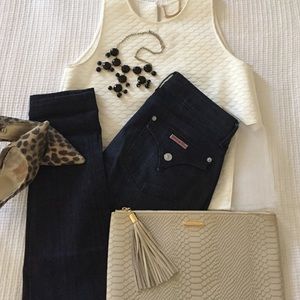 Hudson Flap Pocket Skinny