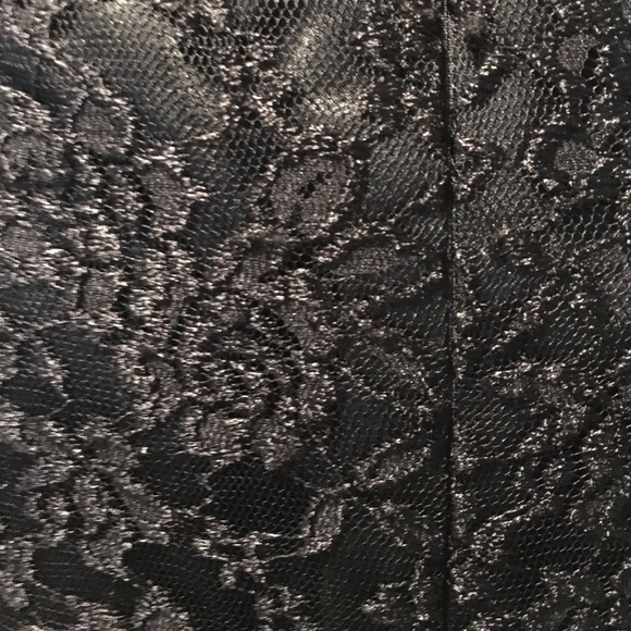 Aqua Black Lace Dress - Picture 3 of 4