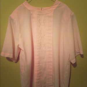 Vintage rose pink top