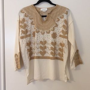 Mexican Embroidered Top