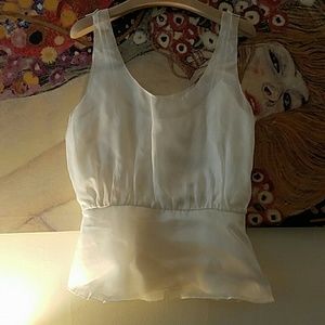 BHLDN Organza shell top additional photos only