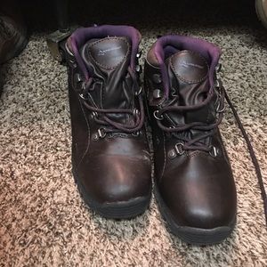 Alpine hiking boots!