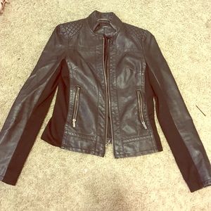 Express leather jacket