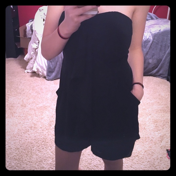 Black romper from Express