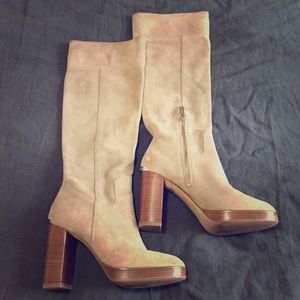 Tan Michael Kors Boots