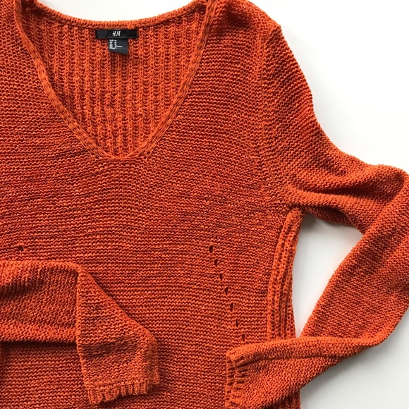 H&M Sweaters - Burnt Orange Sweater H&M Sweaters - Burnt Orange Sweater
