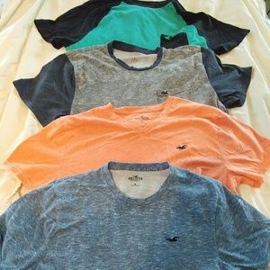 4 Holister T Shirts