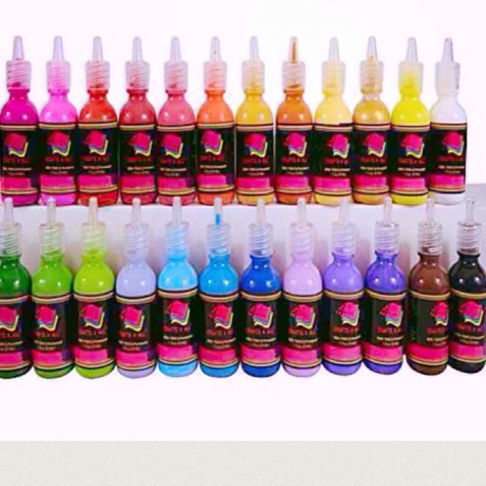 Fabric 3D Paint 24 Colors and 3 Brushes