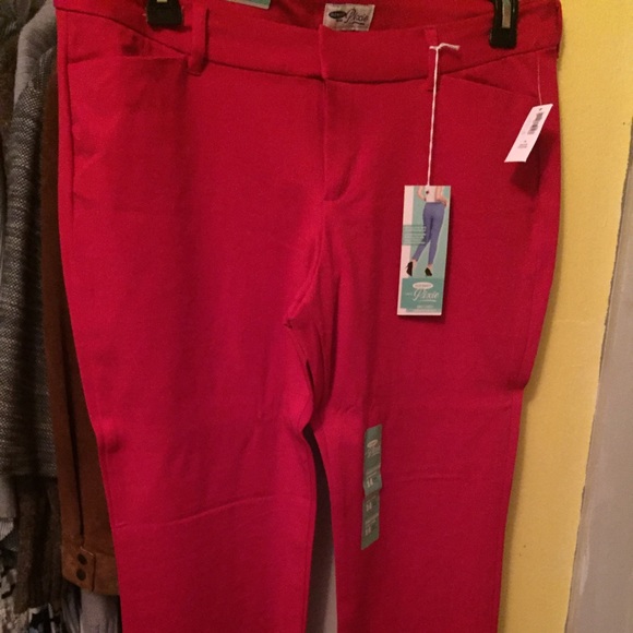 Old Navy Red Pixie pants