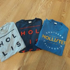 3 Holister T Shirts