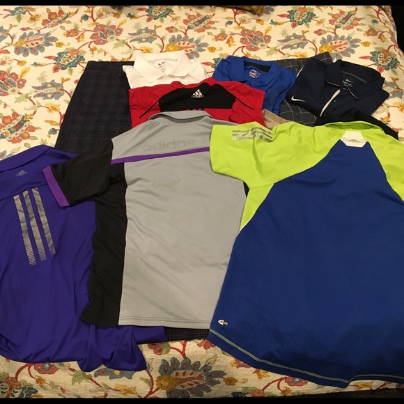 Men's Golf Shirts Med. 3 shirts