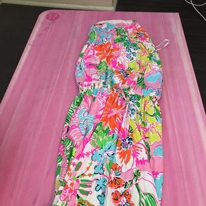Strapless maxi dress. Lilly Pulitzer for target