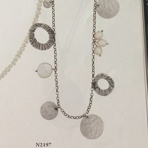 Silpada Pearl of a Girl Necklace👩🏻N2197