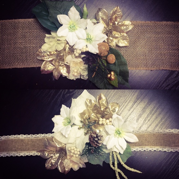 Holiday maternity sashes