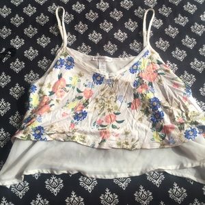 Floral loose crop