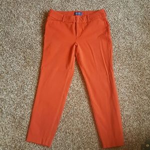 Old Navy Orange pixie pants