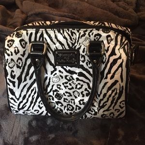 Hello Kitty animal print handbag