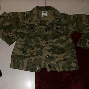 Toddler boy denim jacket