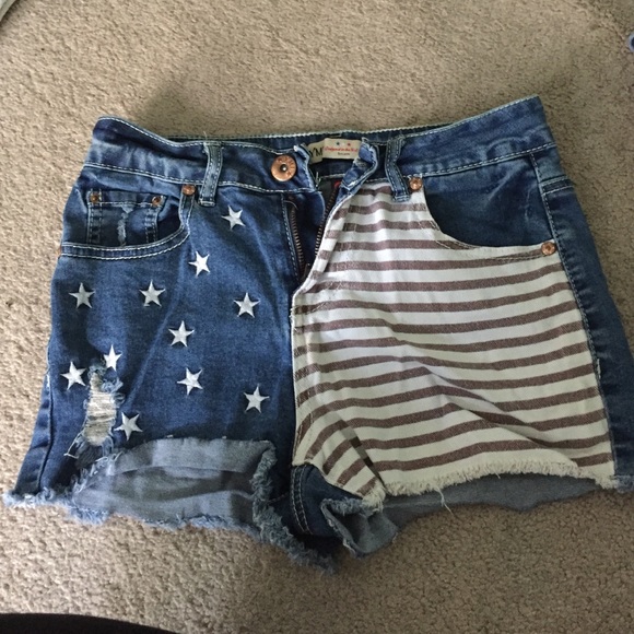 American flag shorts