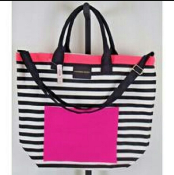 Victoria's Secret Hot Pink Tote Bag