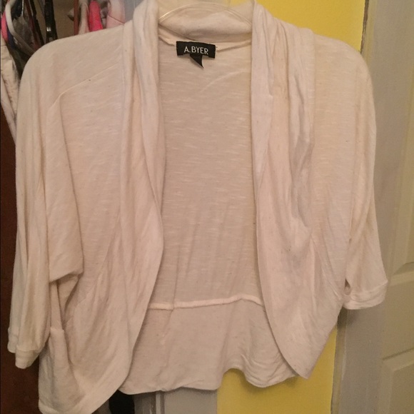 Cream shrug
